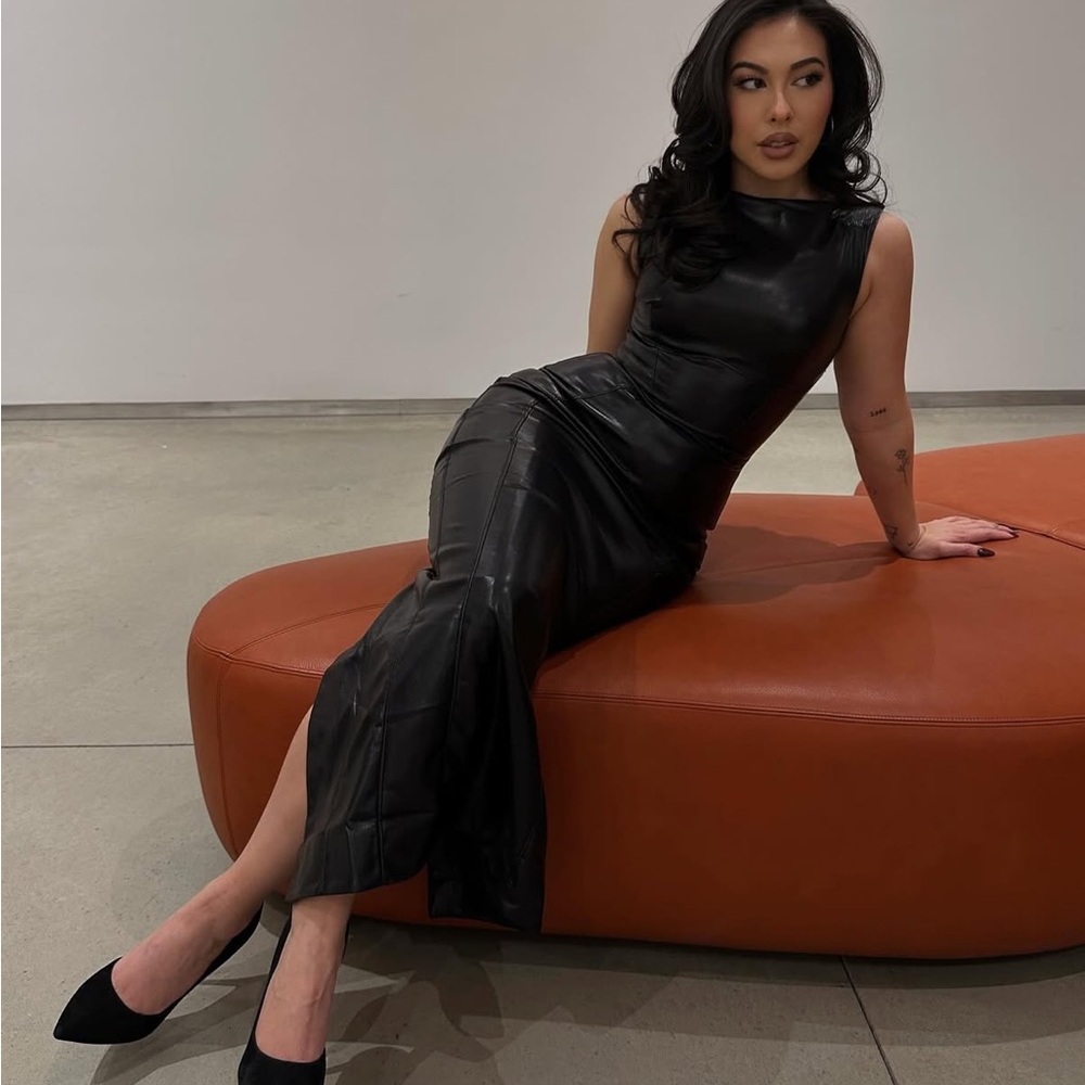 House of CB Black Midi Dress